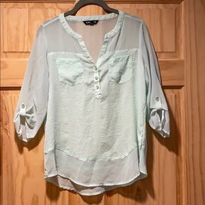 Mint Utility blouse